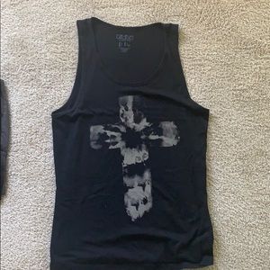 Cross Tank Black Size L